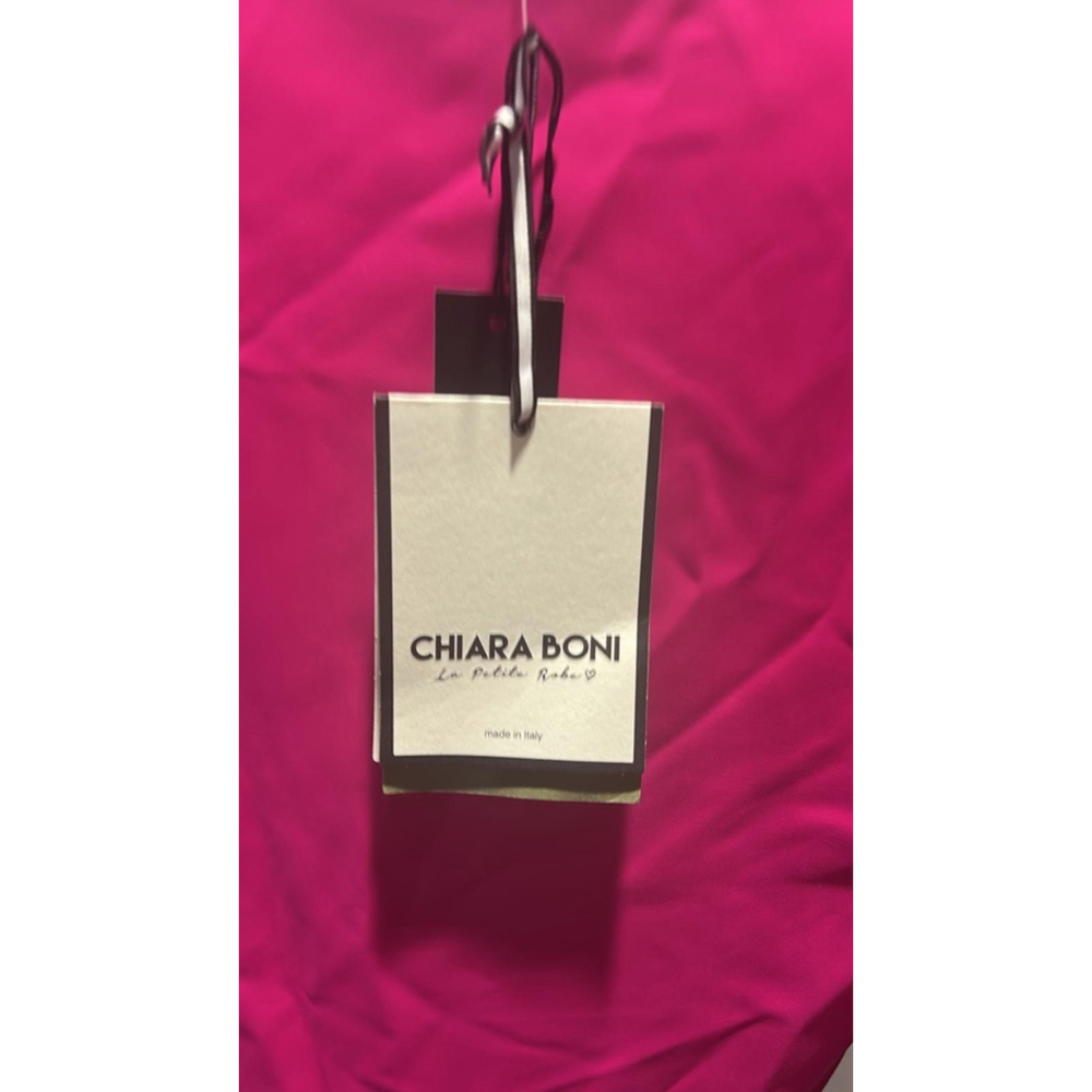 Chiara Boni La Petite Robe Pink Carera Sequin Midi Dress Size 18 - Picture 12 of 13
